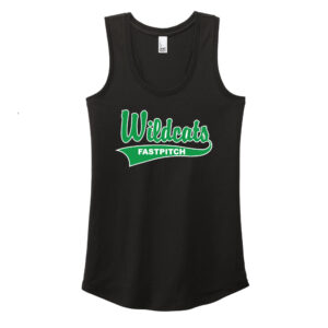 Mayfield Wildcats Ladies Racerback Tank Top